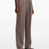 Emporio Armani Dove Grey Pleated Trousers