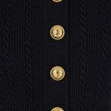 Balmain 4-pocket knitted cardigan