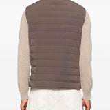 Brunello Cucinelli Quilted zip-front vest