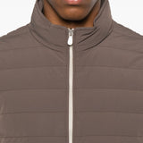 Brunello Cucinelli Quilted zip-front vest