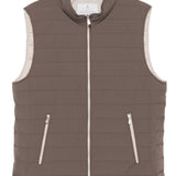 Brunello Cucinelli Quilted zip-front vest