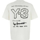 Y-3 T-shirts and Polos White