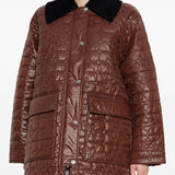 GANNI Jackets Brown