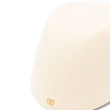 Valentino Garavani Vlogo Signature cream wool hat