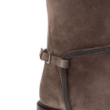 Brunello Cucinelli Suede buckled boots