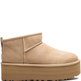 Ugg Australia Sand Beige Platform Boots