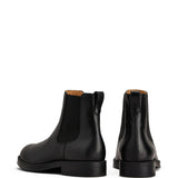 Tod's Black Debossed Logo Chelsea Boots