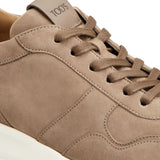 Tod's Red Dot Pashmy Suede Sneakers