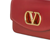Valentino Garavani Vain Small Shoulder Bag in Shiny Calfskin