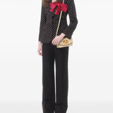 Valentino Garavani Vain Clutch in Shiny Calfskin