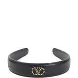 Valentino Garavani stud-embellished Leather Headband