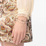 Valentino Garavani VLogo bracelet with swarowski pearls