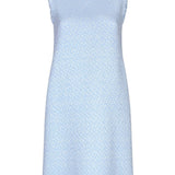 Dolce & Gabbana Sleeveless raschel tweed dress with DG logo