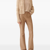 Fabiana Filippi Beige Horizontal Stripe Jacket