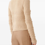 Fabiana Filippi Beige Horizontal Stripe Jacket