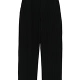 Emporio Armani Black Pleated Trousers
