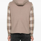 Brunello Cucinelli Hooded buttoned gilet