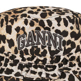 Ganni logo-embroidered Bucket Hat