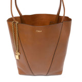 Chloé Cognac Spin Tote Bag