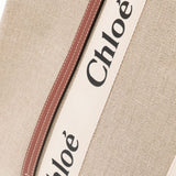 Chloé Tote bag Woody in lino