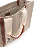 Chloé Tote bag Woody in lino