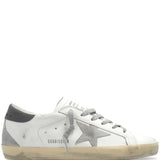 Golden Goose Super-star distressed leather sneakers