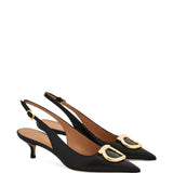 Ferragamo Maxi Gancini slingback