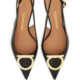 Ferragamo Maxi Gancini slingback