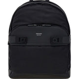 Ferragamo Men's Black Twins Nylon Backpack