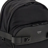 Ferragamo Men's Black Twins Nylon Backpack