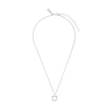 Ferragamo Gancini necklace with crystals