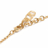 Valentino Garavani Gold V Logo Bracelet