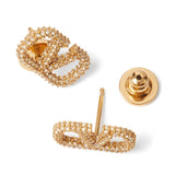 Valentino Garavani VLogo Signature crystal-embellished earrings