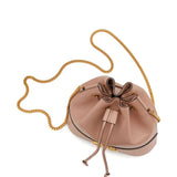 Valentino Garavani Mini Bucket Bag With Chain Vlogo Signature In Nappa Leather