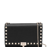 Valentino Garavani Black Rockstud Crossbody Bag