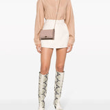 Valentino Garavani Powder Pink Rockstud Crossbody Bag