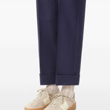 Valentino Garavani Upvillage Low Top Sneaker in Split Leather and Nappa Calfskin