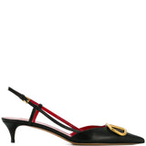 Valentino Garavani Vlogo Signature Slingback Décolleté In Calfskin 40mm