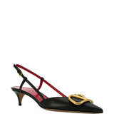 Valentino Garavani Vlogo Signature Slingback Décolleté In Calfskin 40mm