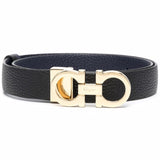 Ferragamo Leather reversible belt