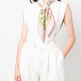 Ferragamo Printed silk scarf
