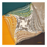 Ferragamo Madras-print silk foulard