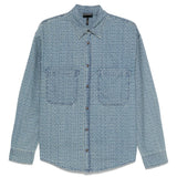 Emporio Armani Shirts Blue