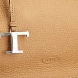 Tod's Chestnut Drawstring Bucket Bag Magnetic Closure