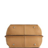 Tod's Chestnut Drawstring Bucket Bag Magnetic Closure