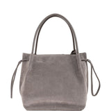 Tod's Drawstring Suede Tote Bag