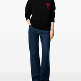 Ami Paris Sweaters Black