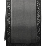 Emporio Armani Stole with gradient micro check motif