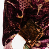 Pierre Louis Mascia Bordeaux Keyhole Shirt