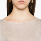 Brunello Cucinelli Beige Classic T Shirt